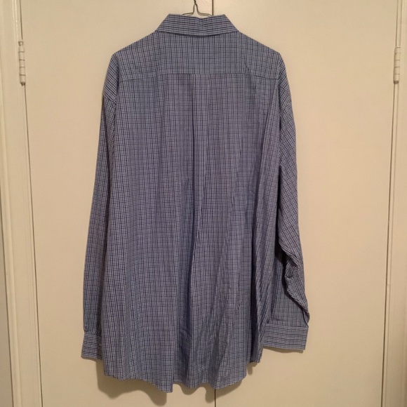 Checked Blue and Green Button Down Shirts Size XL - Picture 3 of 7